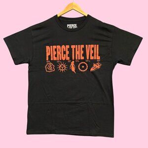 Pierce the Veil I Can't Hear You World Tour Rock Band Tee L